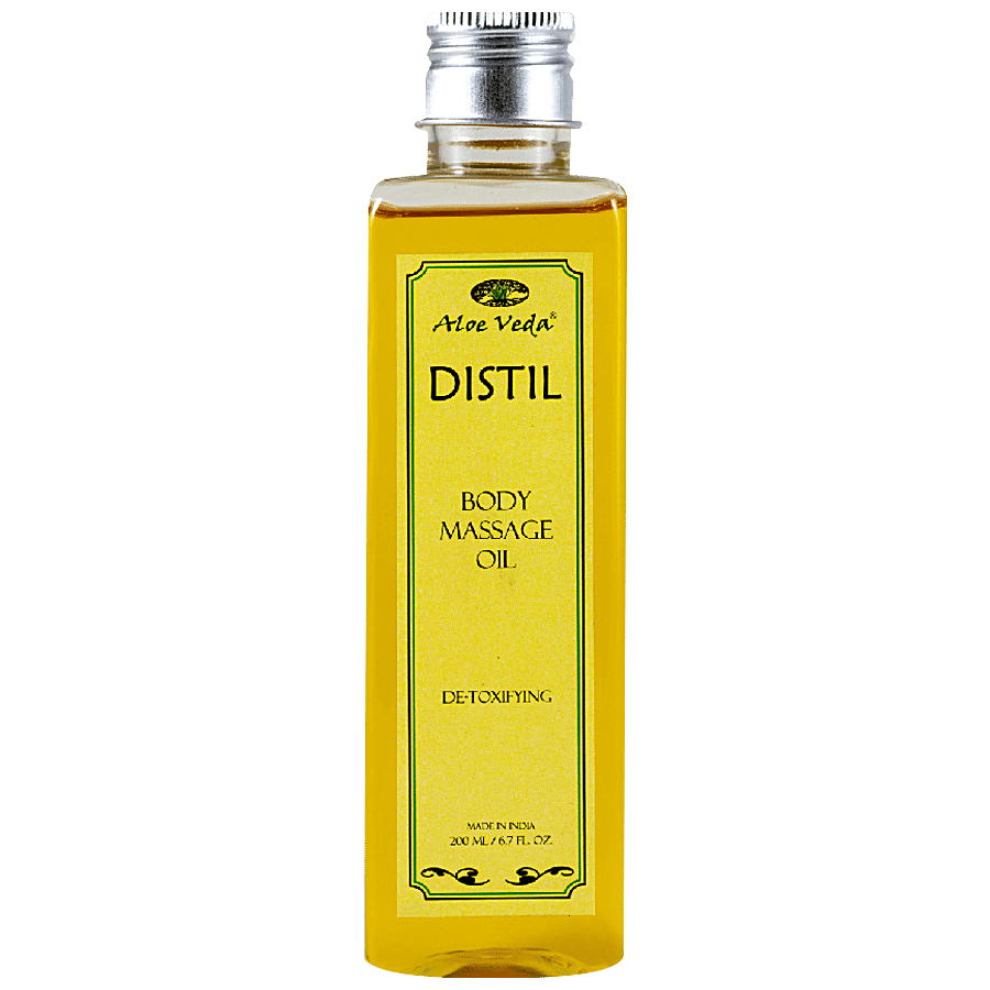 Aloe Veda Body Massage Oil - Detoxifying