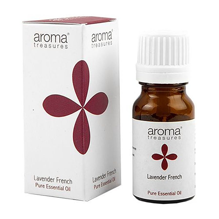 Aroma Treasures Lavender French Essentail Oil - 100% Pure & Natural