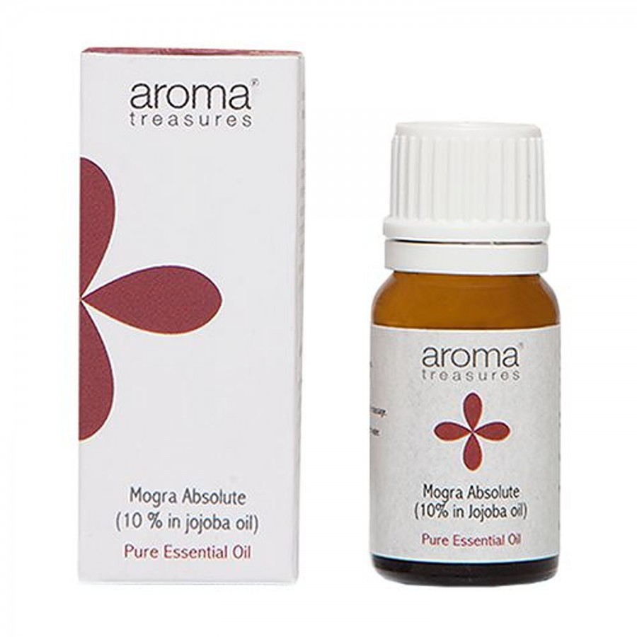 Aroma Treasures Mogra Absolute Essential Oil - 100% Pure & Natural