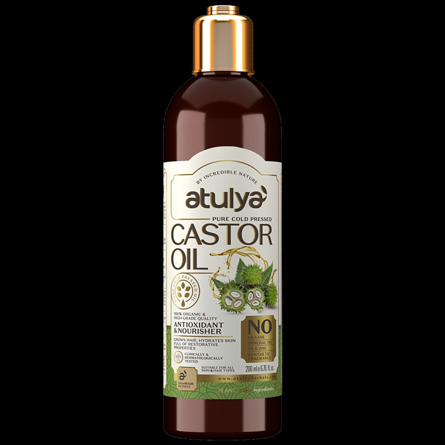 Atulya Castor Oil - Cold Press