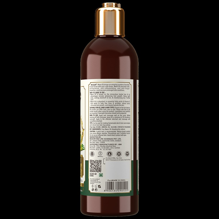 Atulya Neem Oil - Cold Press