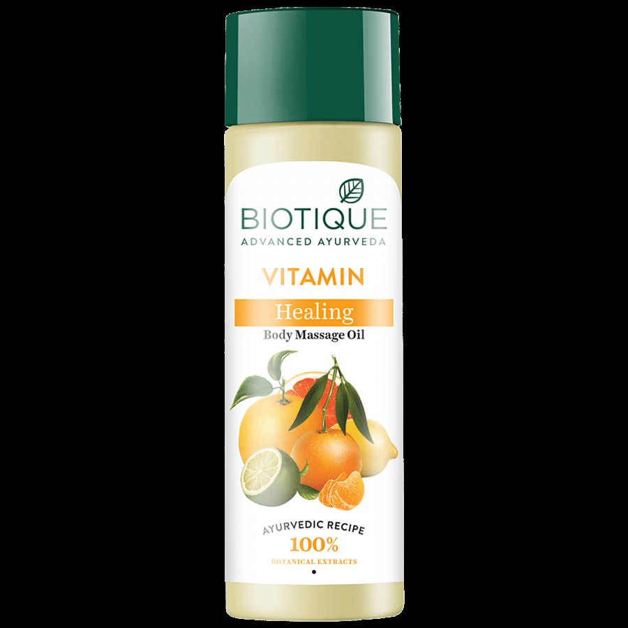 BIOTIQUE Bio Vitamin Therapeutic Body Massage Oil