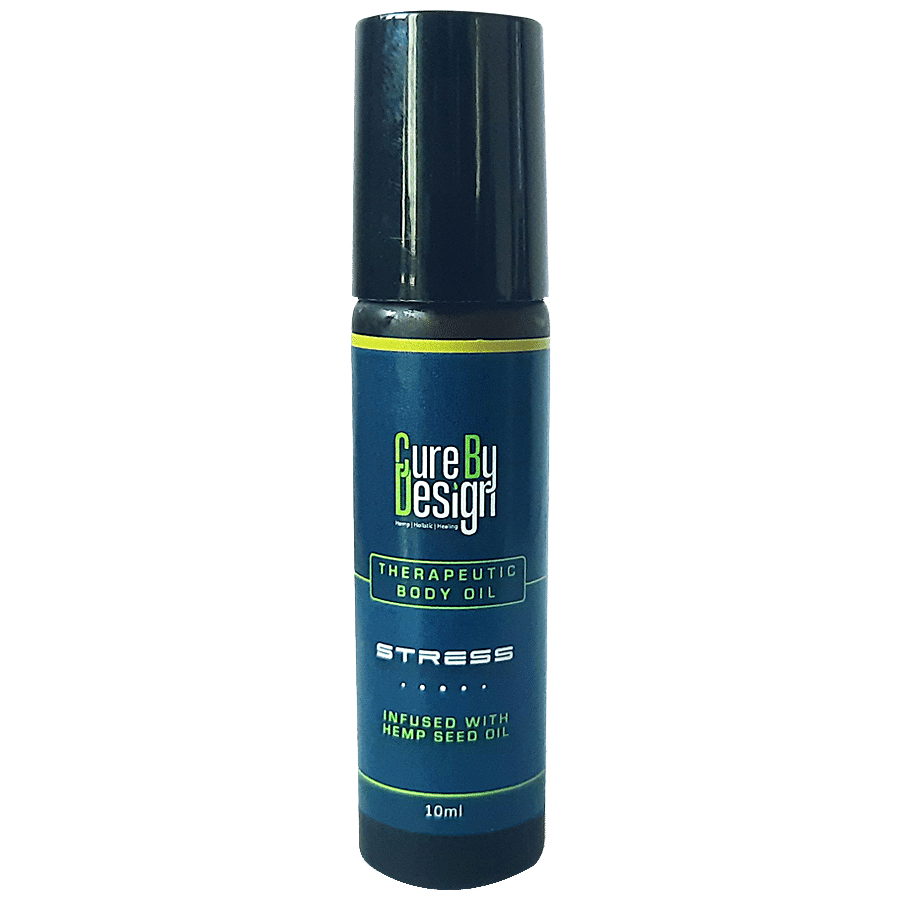 Cure By Design Therapeutic Healing Body Oil - Stress