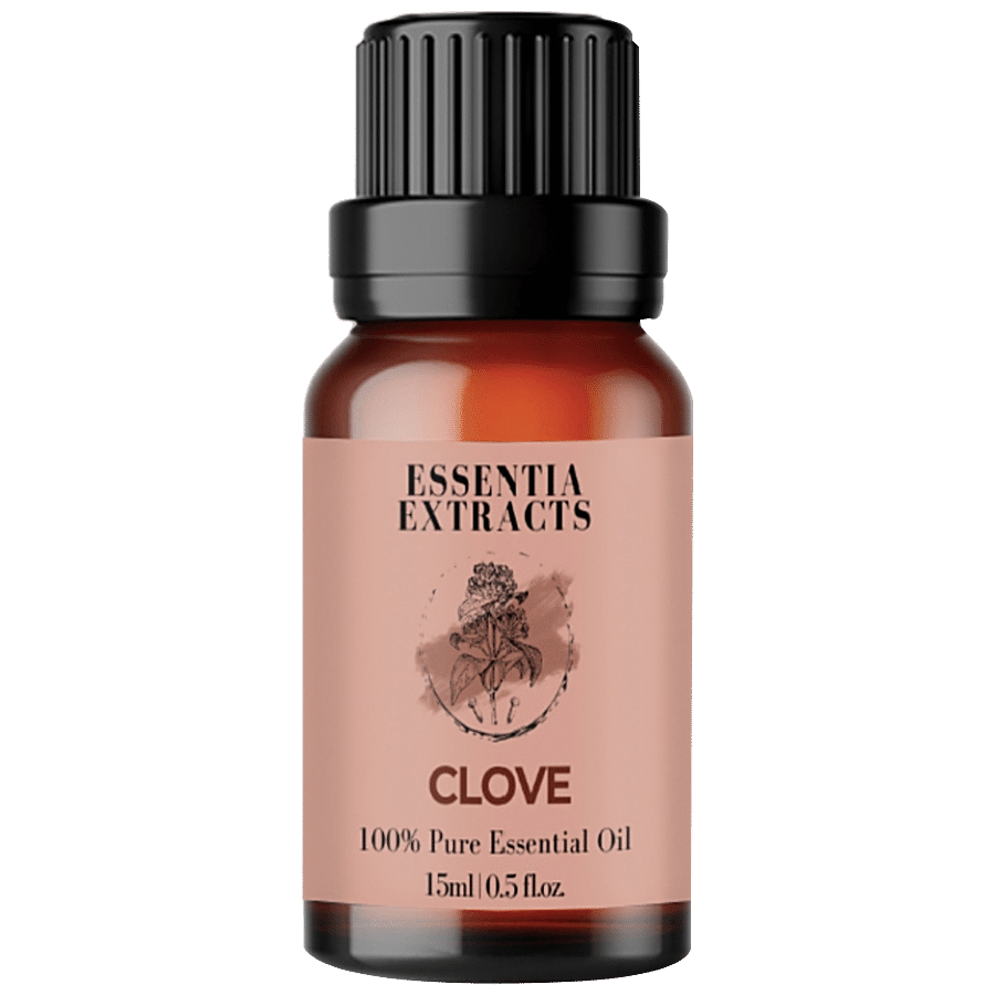 ESSENTIA EXTRACTS Clove Essential Oil - For Teeth & Gums