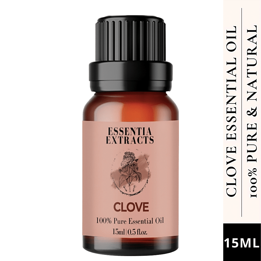 ESSENTIA EXTRACTS Clove Essential Oil - For Teeth & Gums