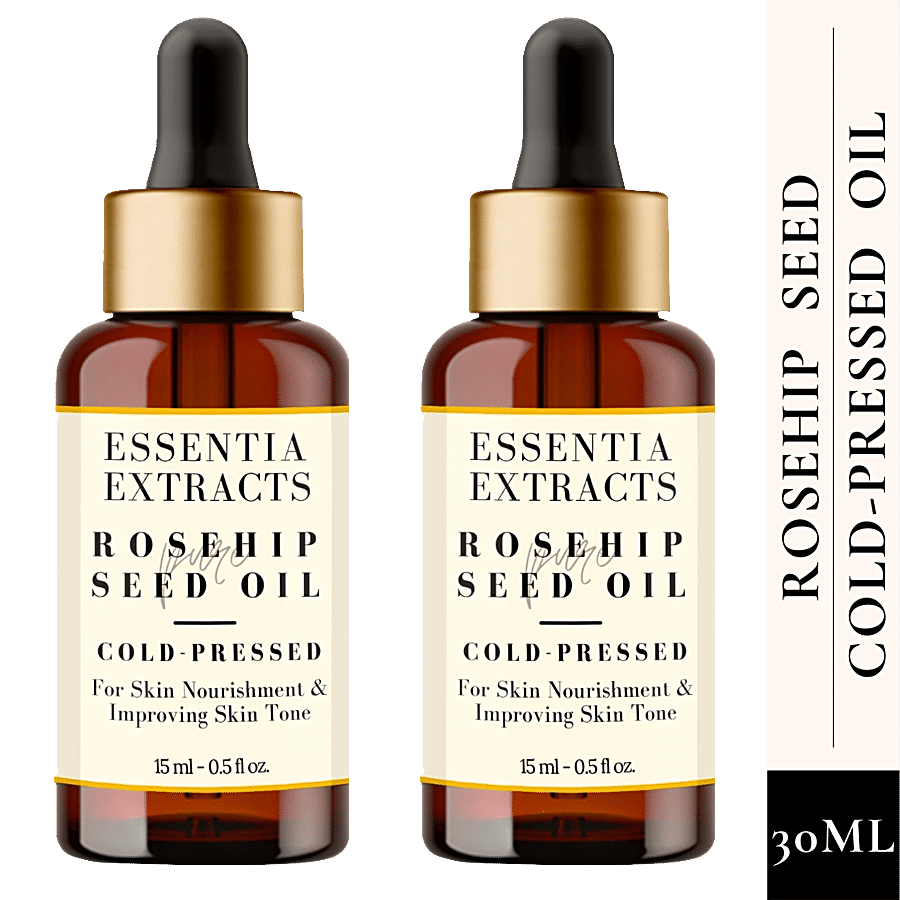 ESSENTIA EXTRACTS Cold Pressed Rosehip Oil - Anti-Ageing Properties