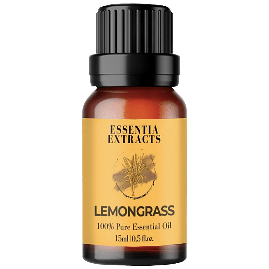 ESSENTIA EXTRACTS Lemongrass Essential Oil For Body & Mind