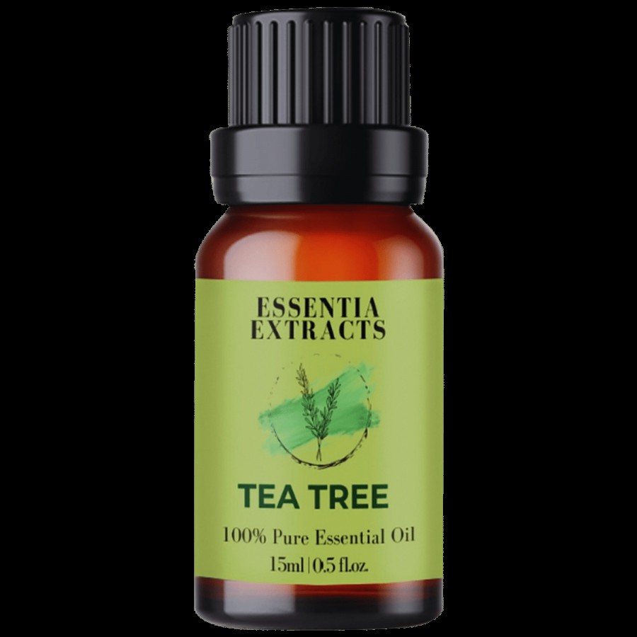 ESSENTIA EXTRACTS Tea Tree Essential Oil - Reduces Blemishes