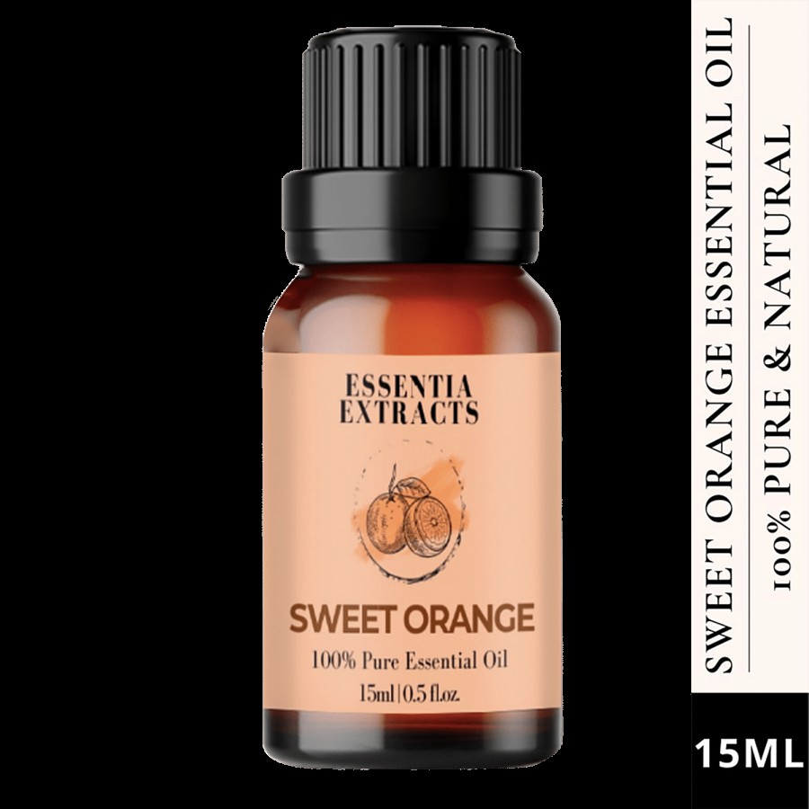 Essentia Extracts Sweet Orange Essential Oil - Anti-Ageing