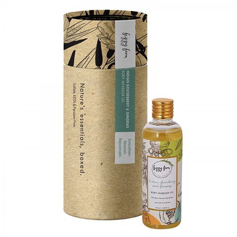 Fizzy Fern Body Massage Oil For Stress Relief