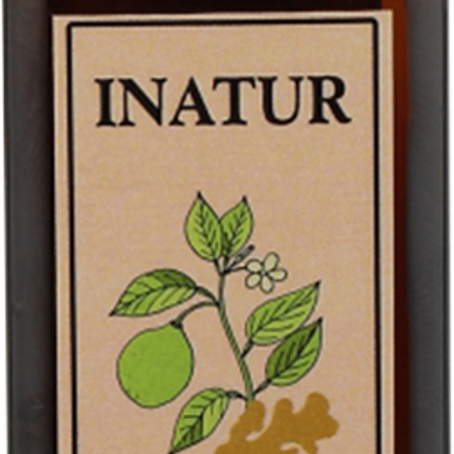 INATUR  Ginger & Bergamot Invigorating Massage Oil - Improves Blood Circulation