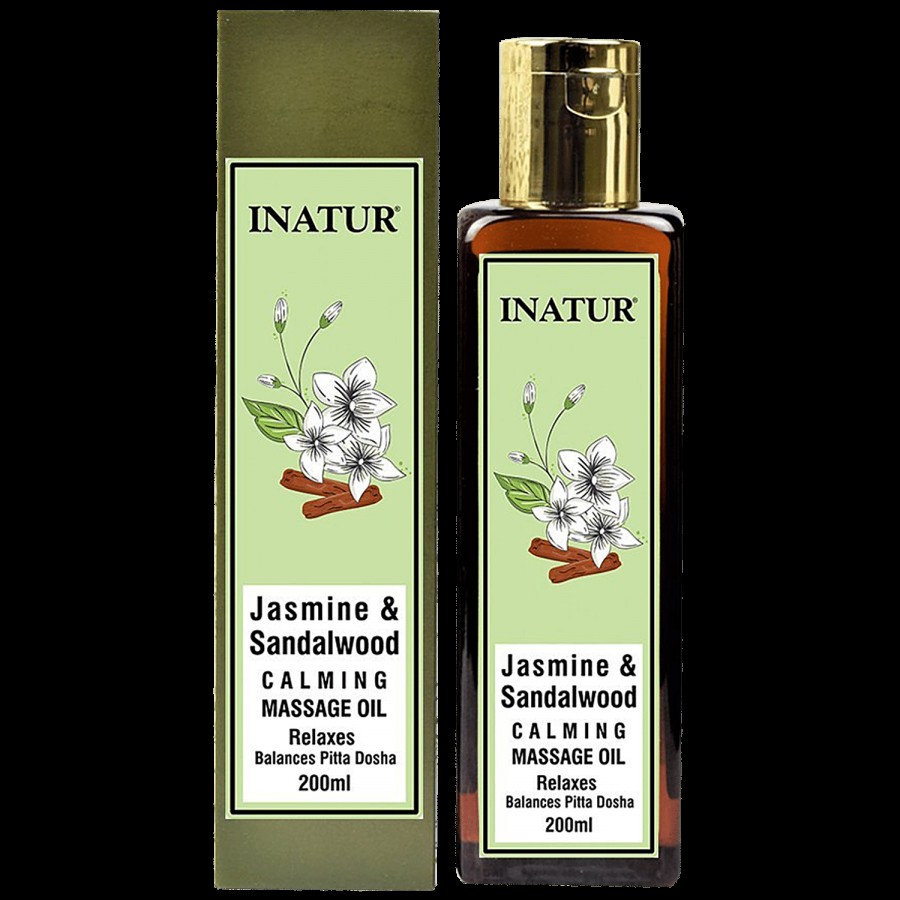 Inatur Calming Body Massage Oil