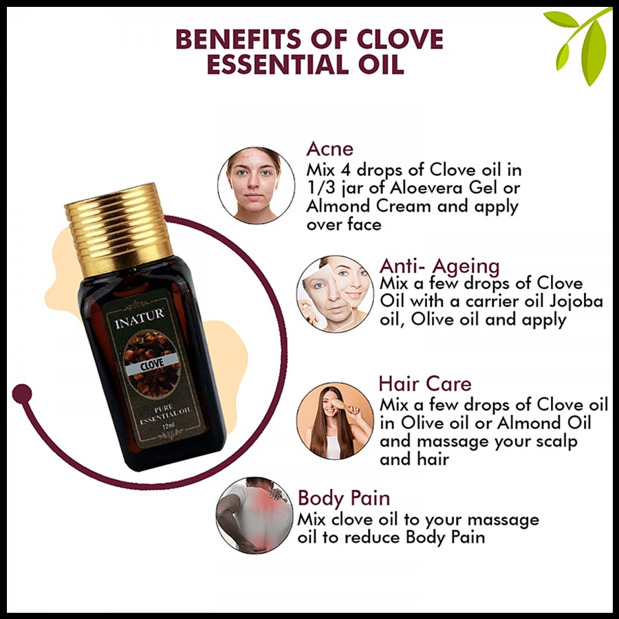 Inatur Clove Pure Essential Oil