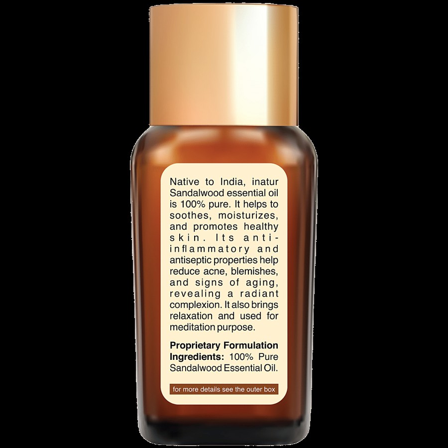 Inatur Sandalwood Pure Essential Oil