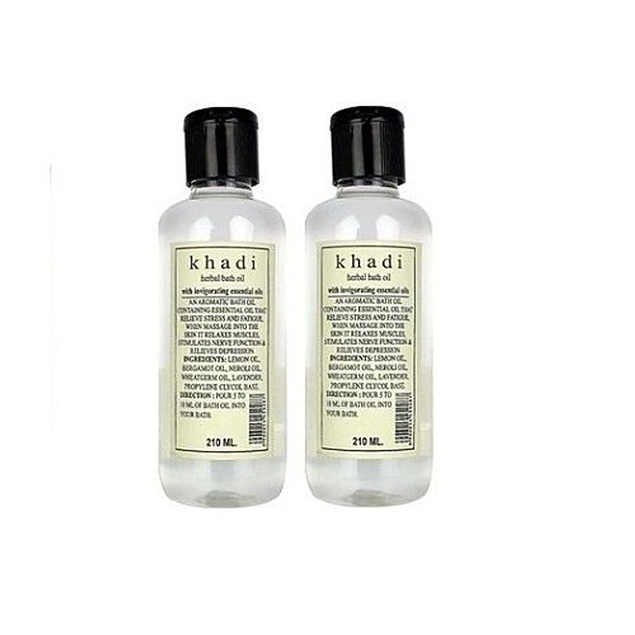 Khadi Essential Oil - Bath Oil With Invigorating