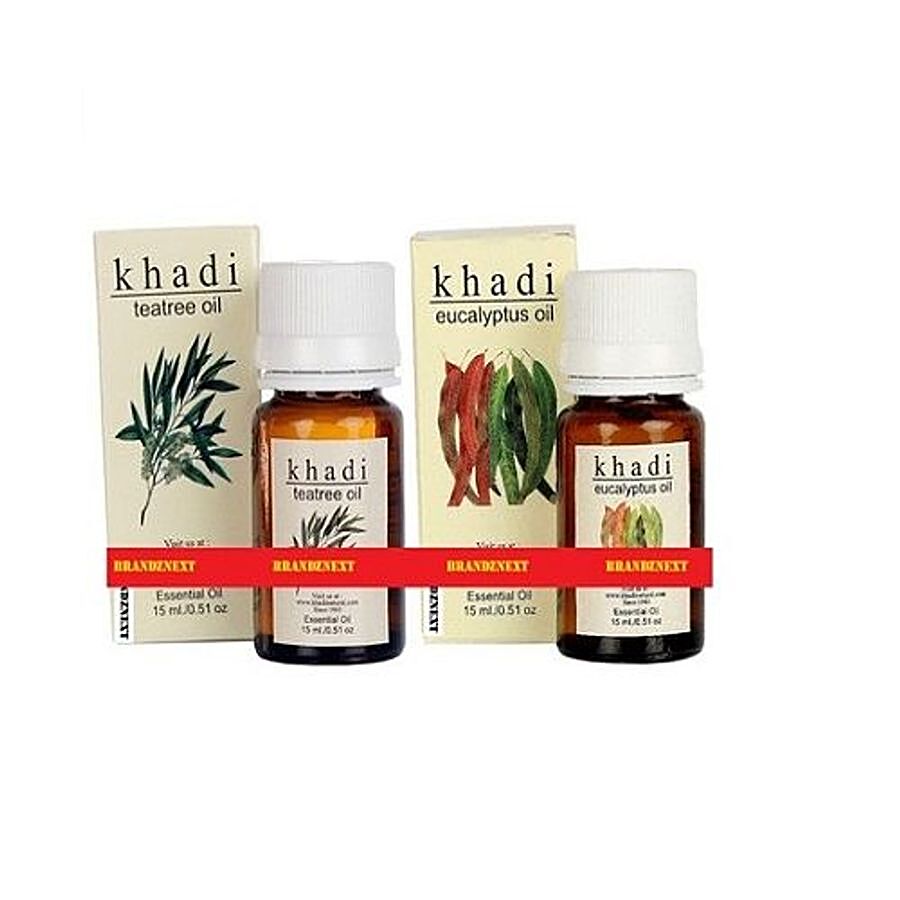 Khadi Essential Oil - Tea Tree & Eucalyptus