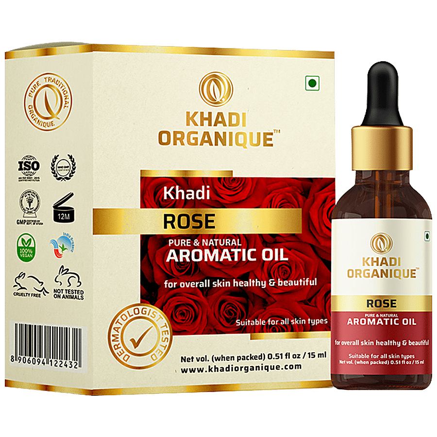 Khadi Organique Rose Essential Oil - Pure