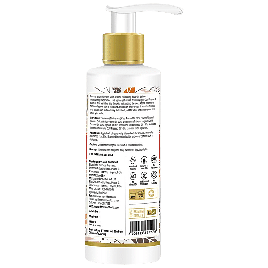 Mom & World Mother Nourishing Body Oil