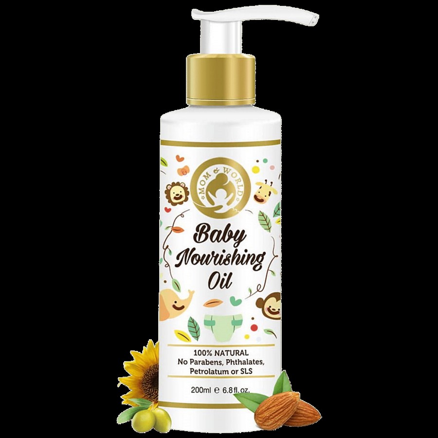 Mom & World Baby Nourishing Oil For Baby Massage