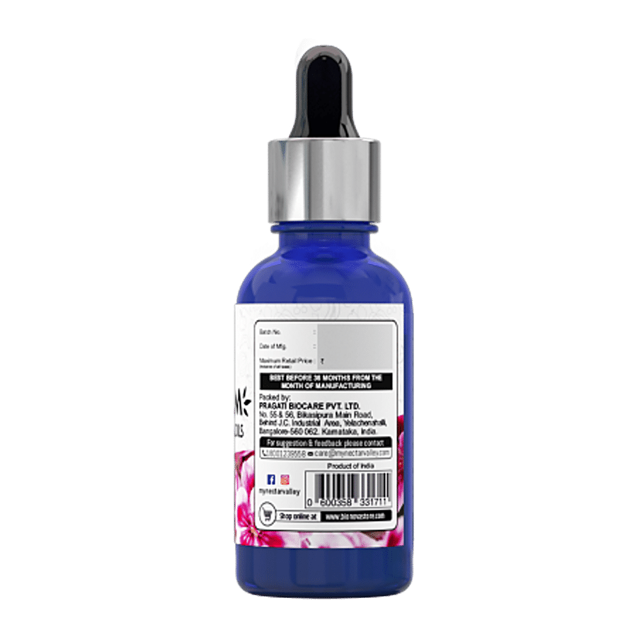 Nectar Valley Geranium Essential Oil For Scalp