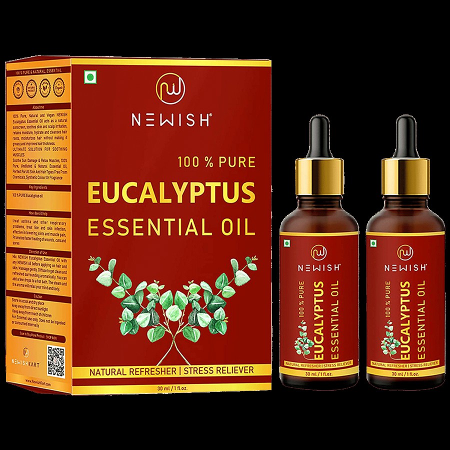 Newish Eucalyptus Oil - For Cold & Cough