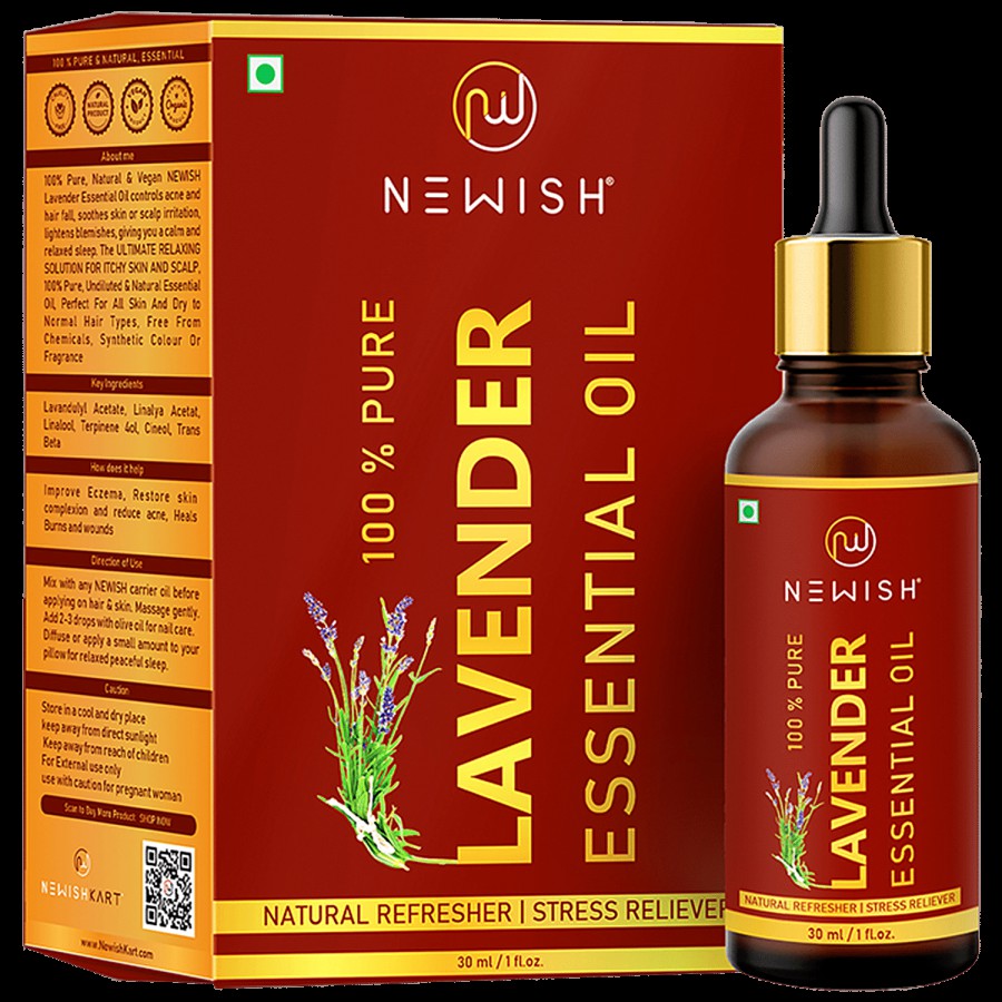 Newish Lavender Essential Oil - For Hair