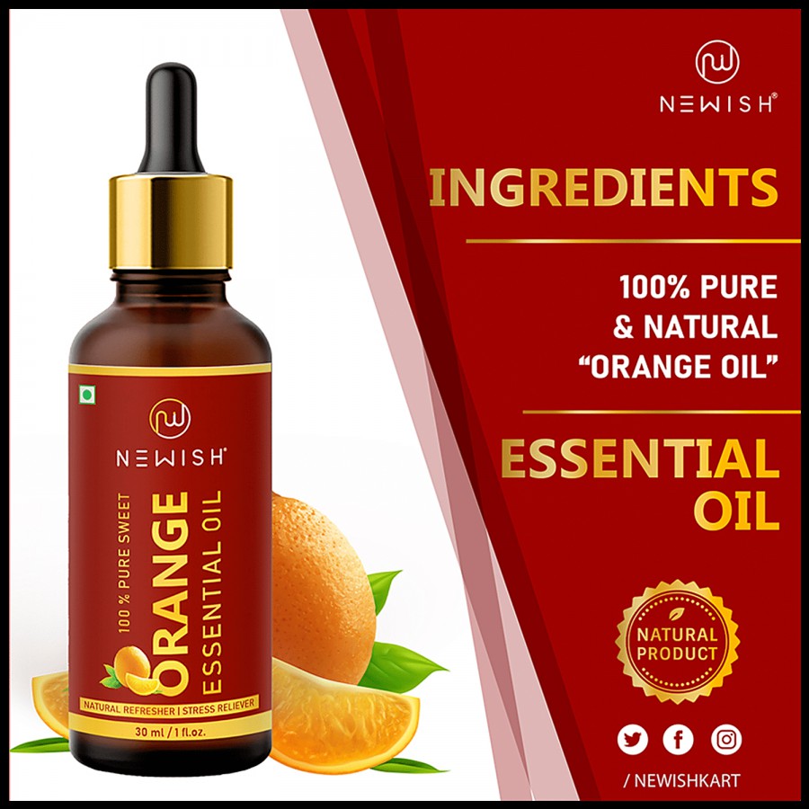 Newish Orange Essential Oil - For Face