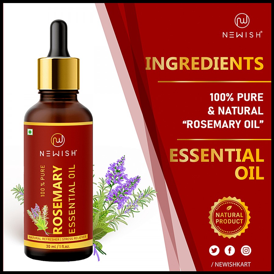 Newish Rosemary Essential Oil - For Hair Growth