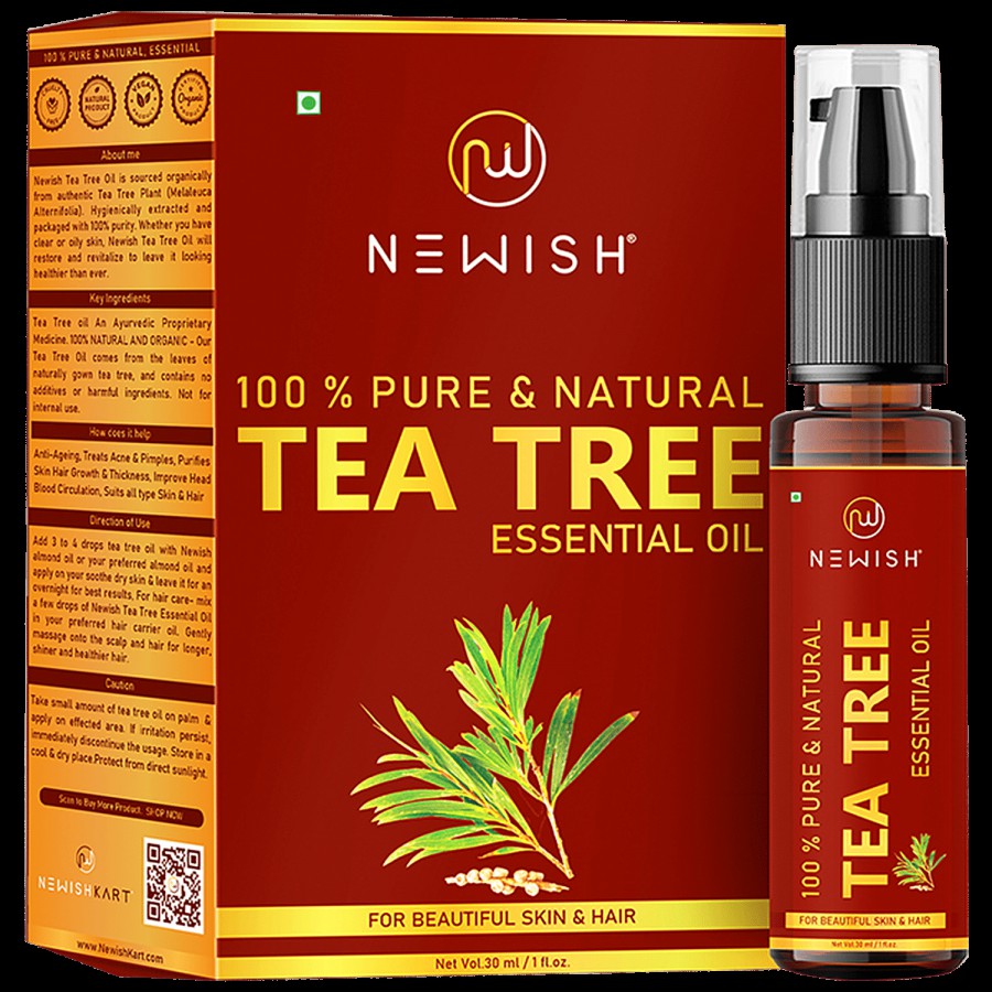 Newish Tea Tree Essential Oil - For Skin