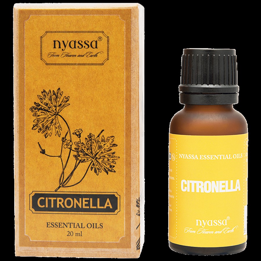 Nyassa Citronella Essential Oil - Vegan