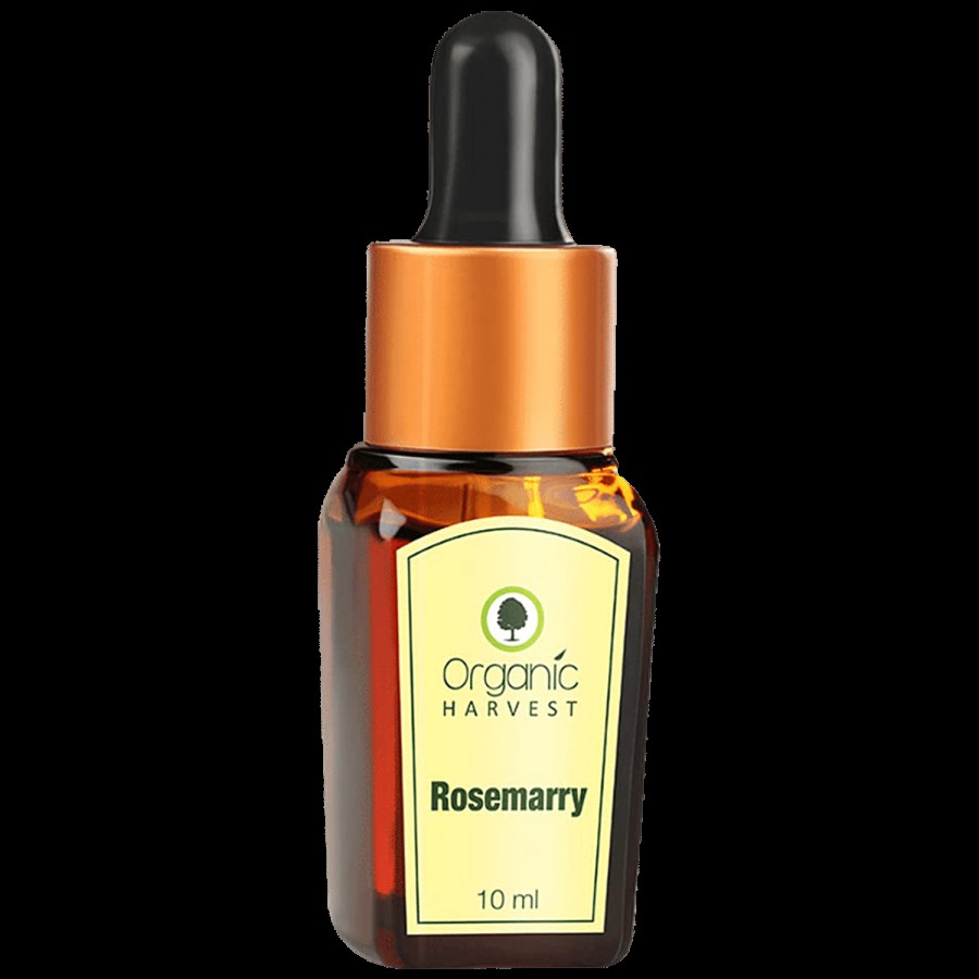 Organic Harvest Rosemary Essential Oil - Pure &Natural