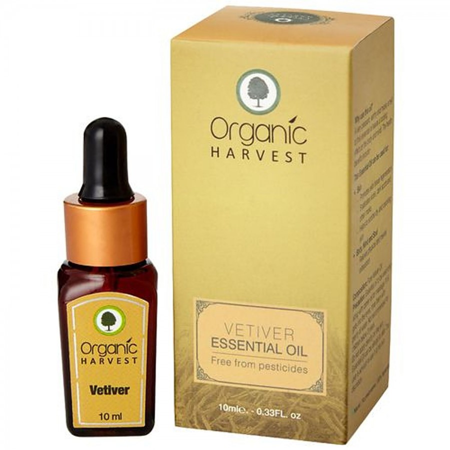 Organic Harvest Vetiver Essential Oil