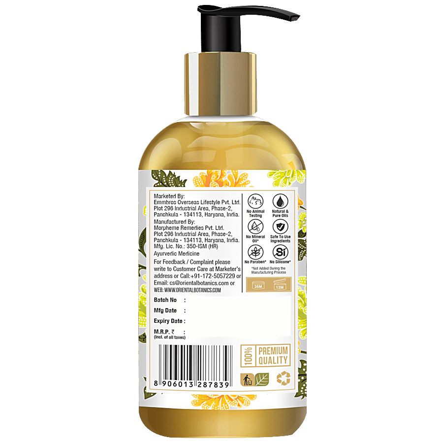 Oriental Botanics Bath & Body Oil - Jasmine & Mogra