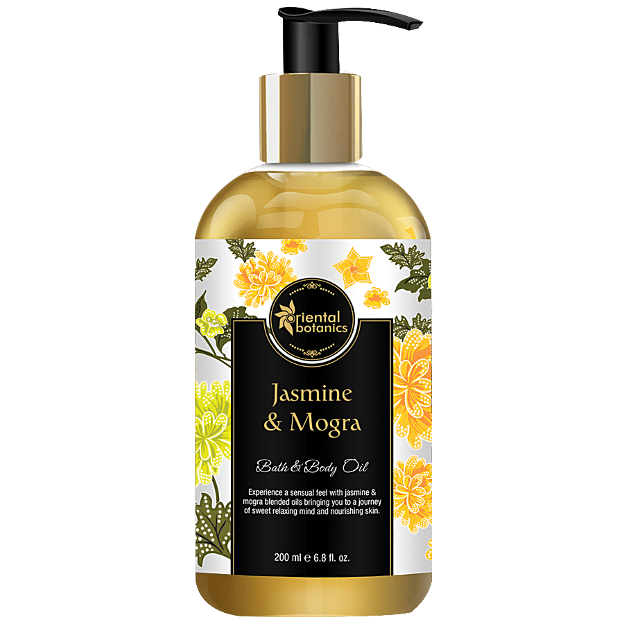 Oriental Botanics Bath & Body Oil - Jasmine & Mogra