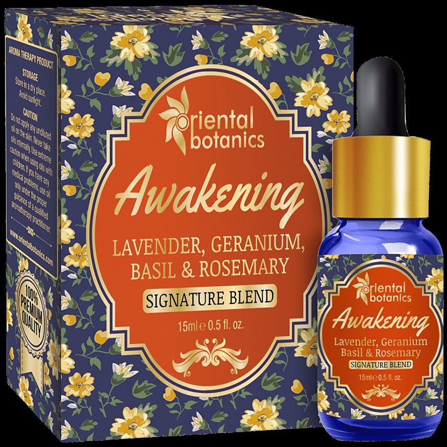 Oriental Botanics Awakening Aromatherapy Diffuser Oil - Lavender