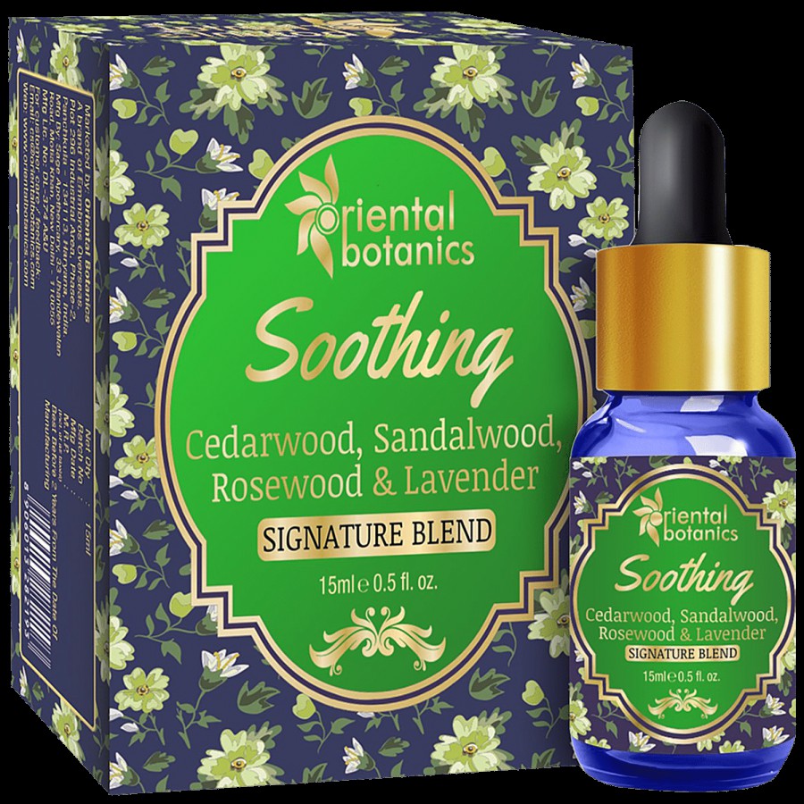 Oriental Botanics Soothing Aromatherapy Diffuser Oil - Cedarwood