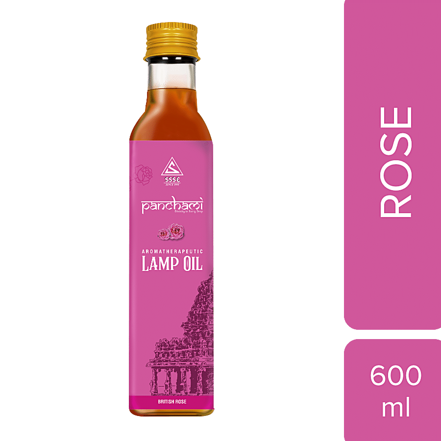 Panchami Aromatherapeutic Lamp Oil - British Rose