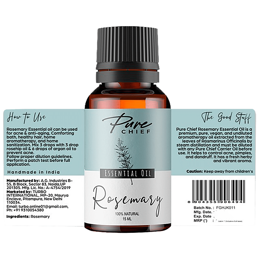 Pure Chief Essential Oil - Rosemary