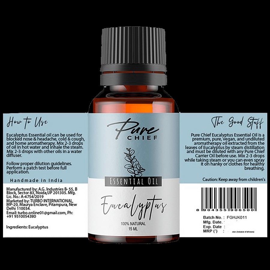 Pure Chief Essential Oil - Eucalyptus