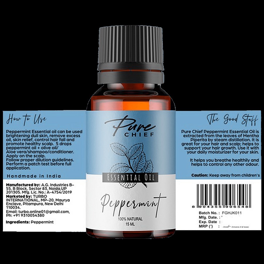 Pure Chief Essential Oil - Peppermint