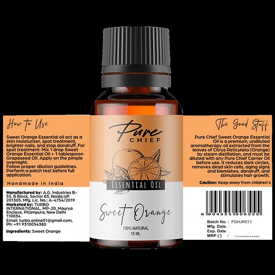 Pure Chief Essential Oil - Sweet Orange