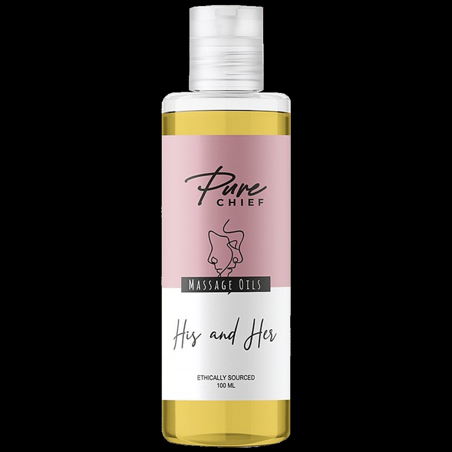 Pure Chief His & Her Massage Oil - Hydrates Skin