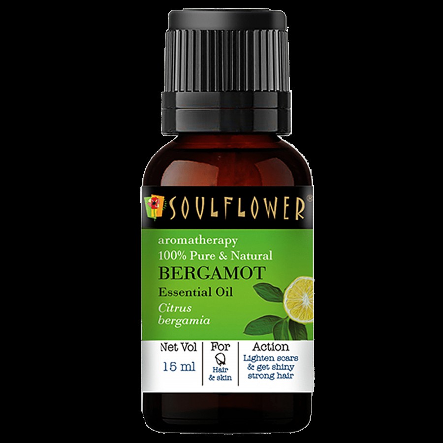 Soulflower Bergamot Essential Oil