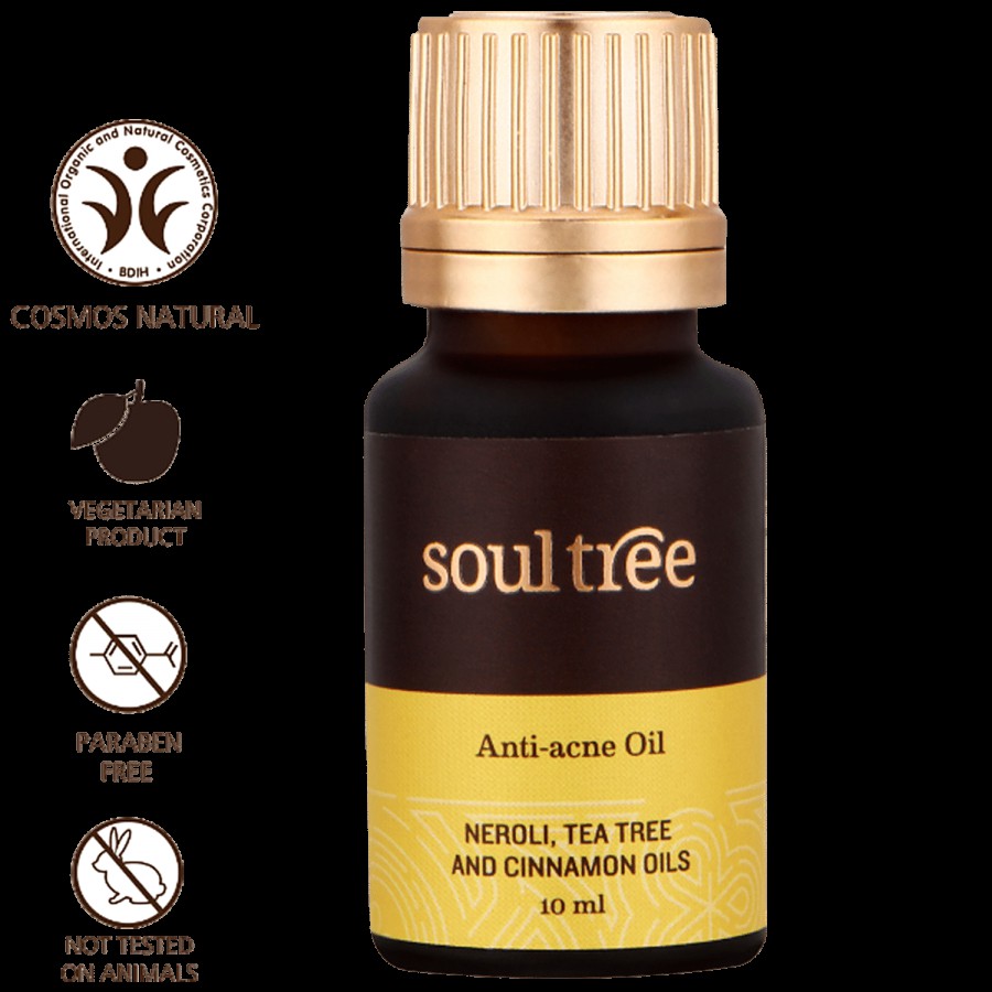 Soultree Ayurvedic Anti-Acne Oil With Neroli