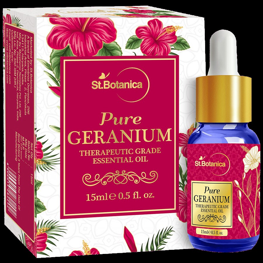 StBotanica Geranium Pure Aroma Essential Oil