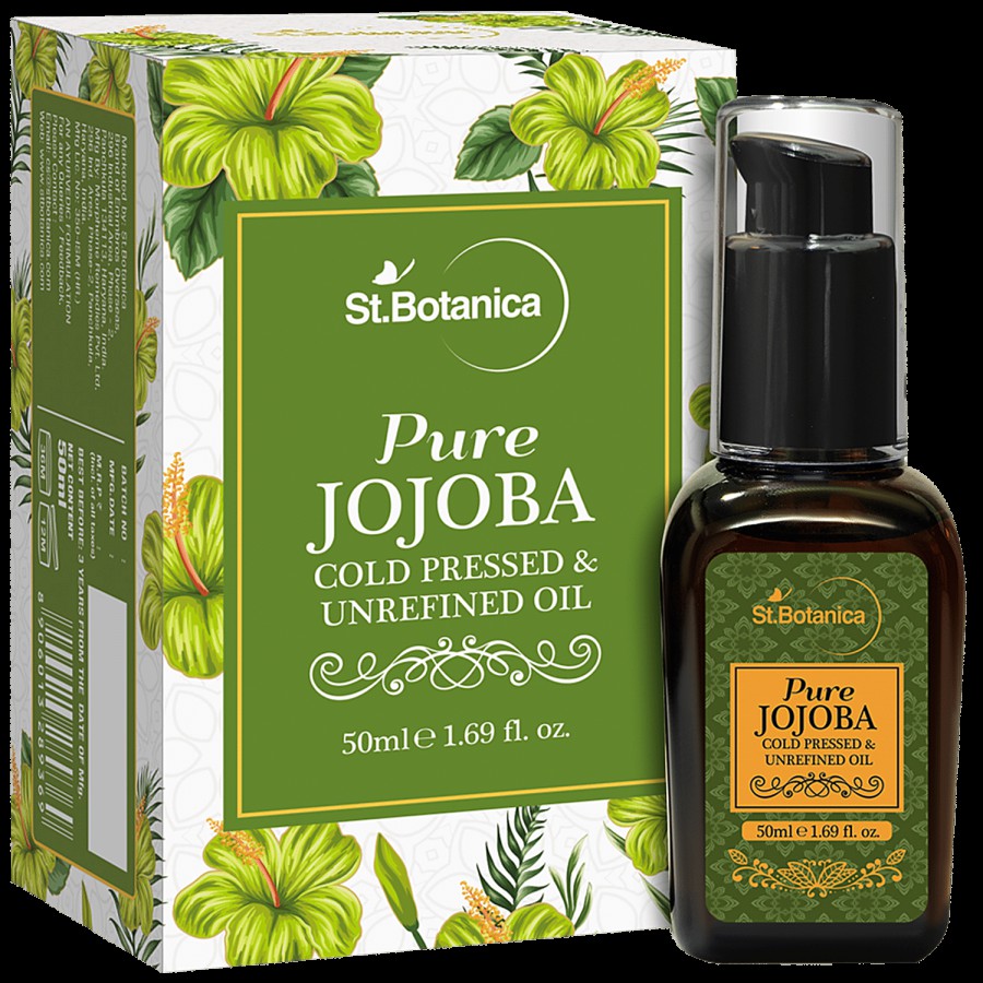 StBotanica Golden Virgin Jojoba Pure Coldpressed Oil