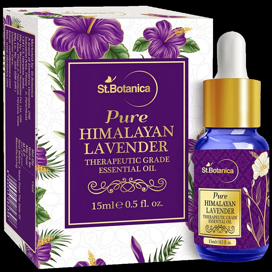 StBotanica Himalayan Lavender Pure Aroma Essential Oil