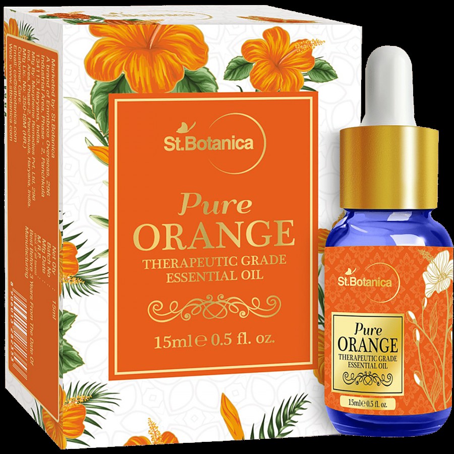 StBotanica Orange Pure Aroma Essential Oil