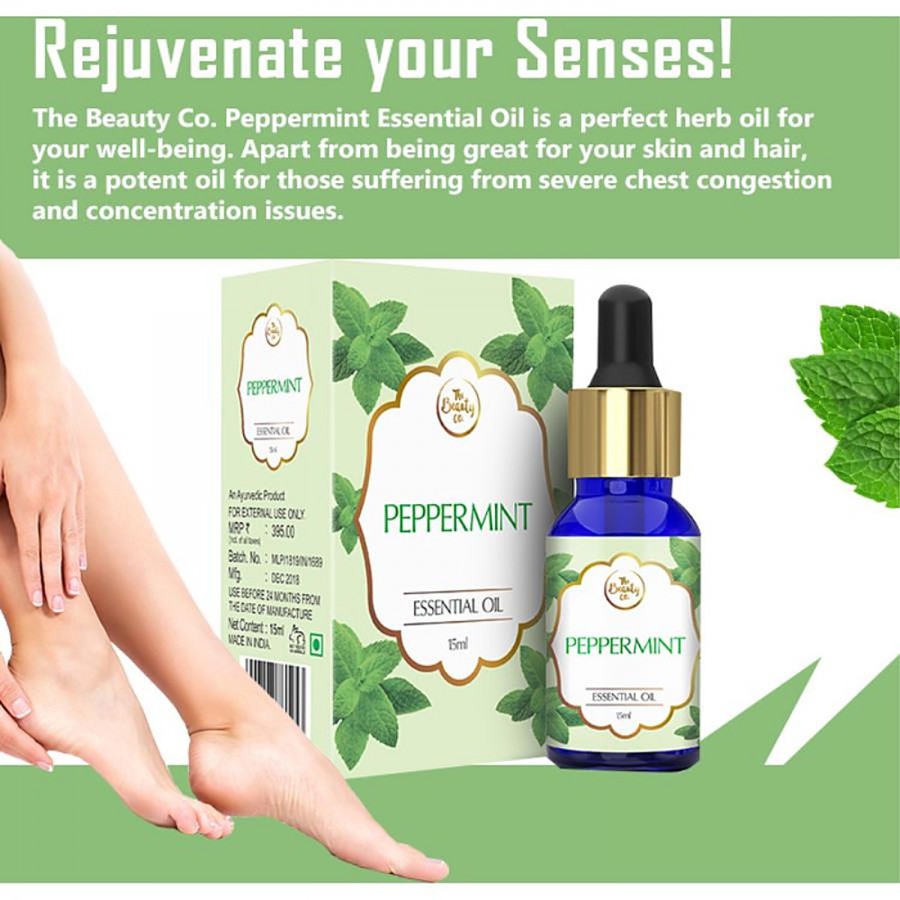 The Beauty Co. Peppermint Essential Oil