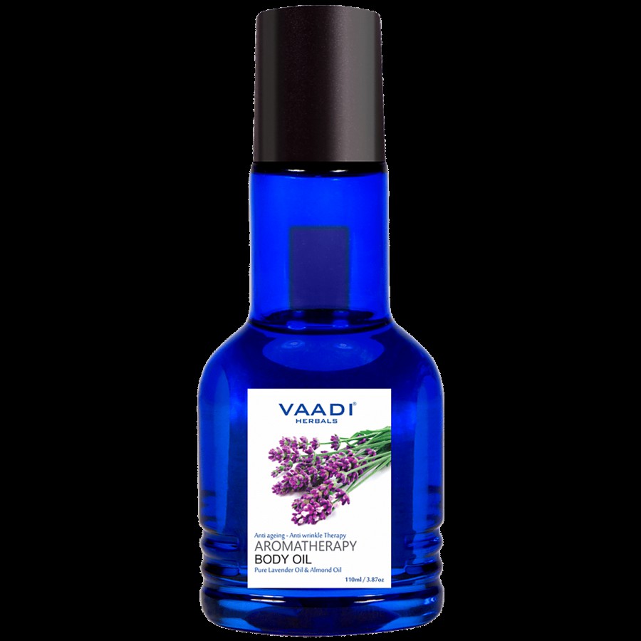 Vaadi Aromatherapy Body Oil - Lavender & Almond Oil